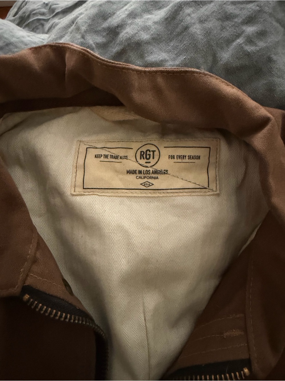 Rogue Territory Brown Infantry Jacket // Lined Brown Canvas - Picture 2 of 9